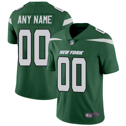 Men's Green New York Jets ACTIVE PLAYER Custom Vapor Untouchable Limited Stitched NFL Jersey